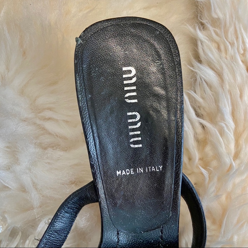 Thrifted miu miu kitten heels - Picture 3 of 4